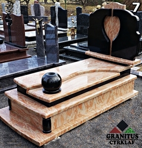 7 nagrobek pojedyńczy piaskowy